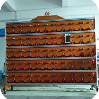 集烧录测试老化及展示于一体的非标设备